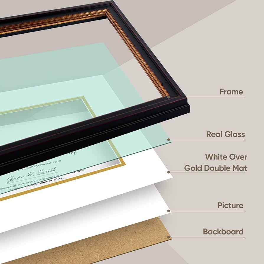 Amazon.co.jp: Golden Stateアート、8 x 10フレームfor 6 x 8