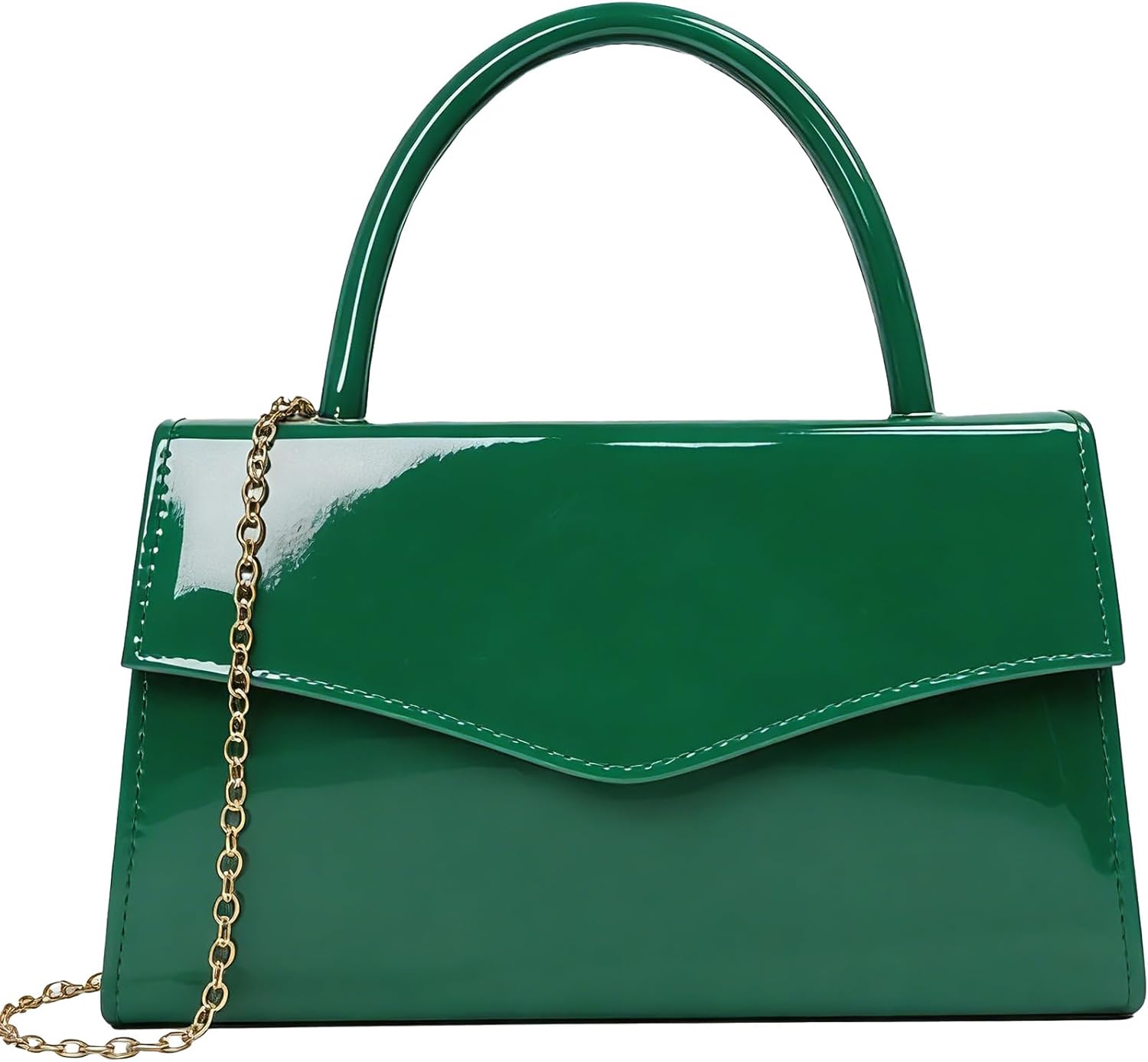 Leather Women's Evening Bag Glitter Clutches Party Clutch Bridal Purses Cocktail Prom Handbags with Patent