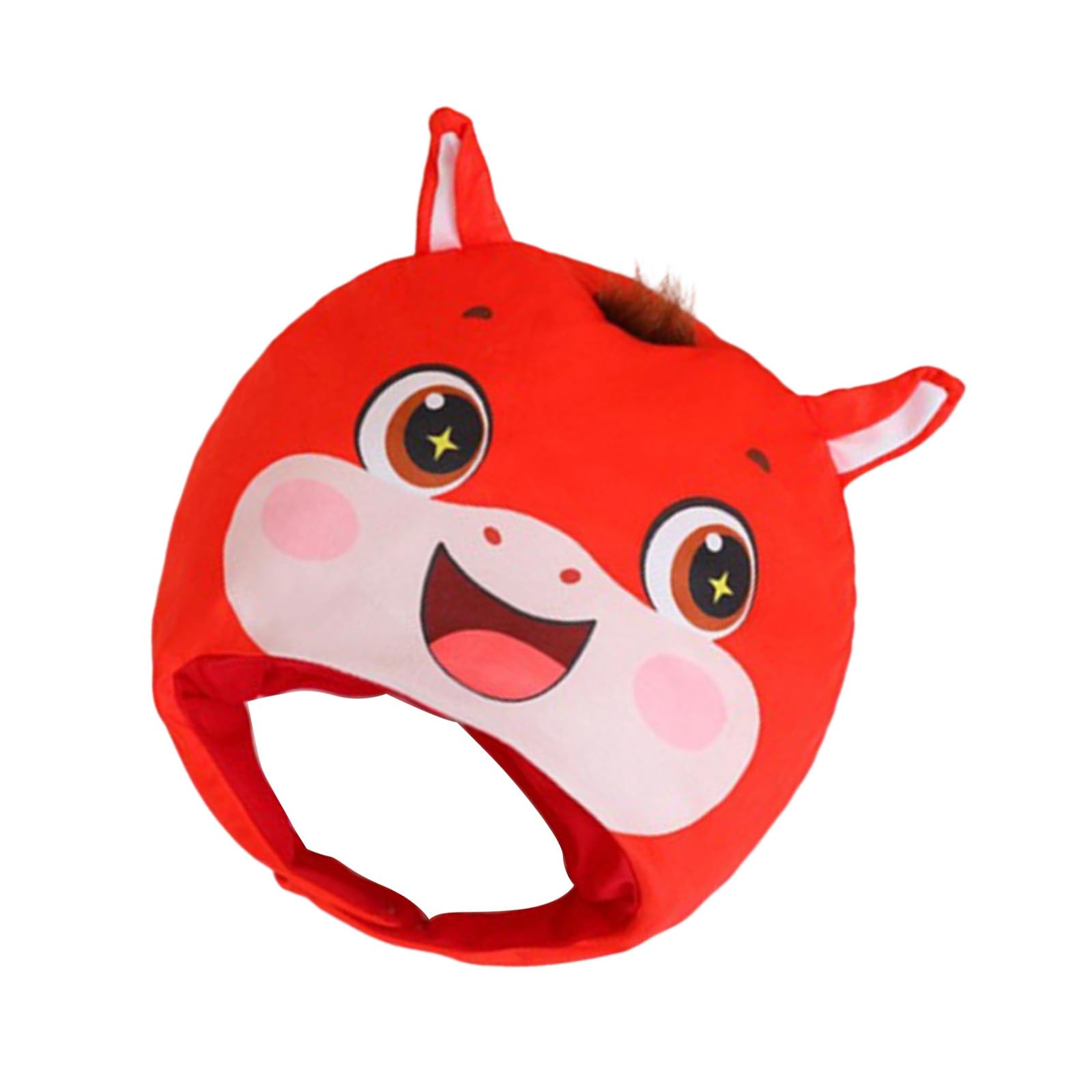 Mascotte année du cheval pour photos de festival et jeux d'équipe