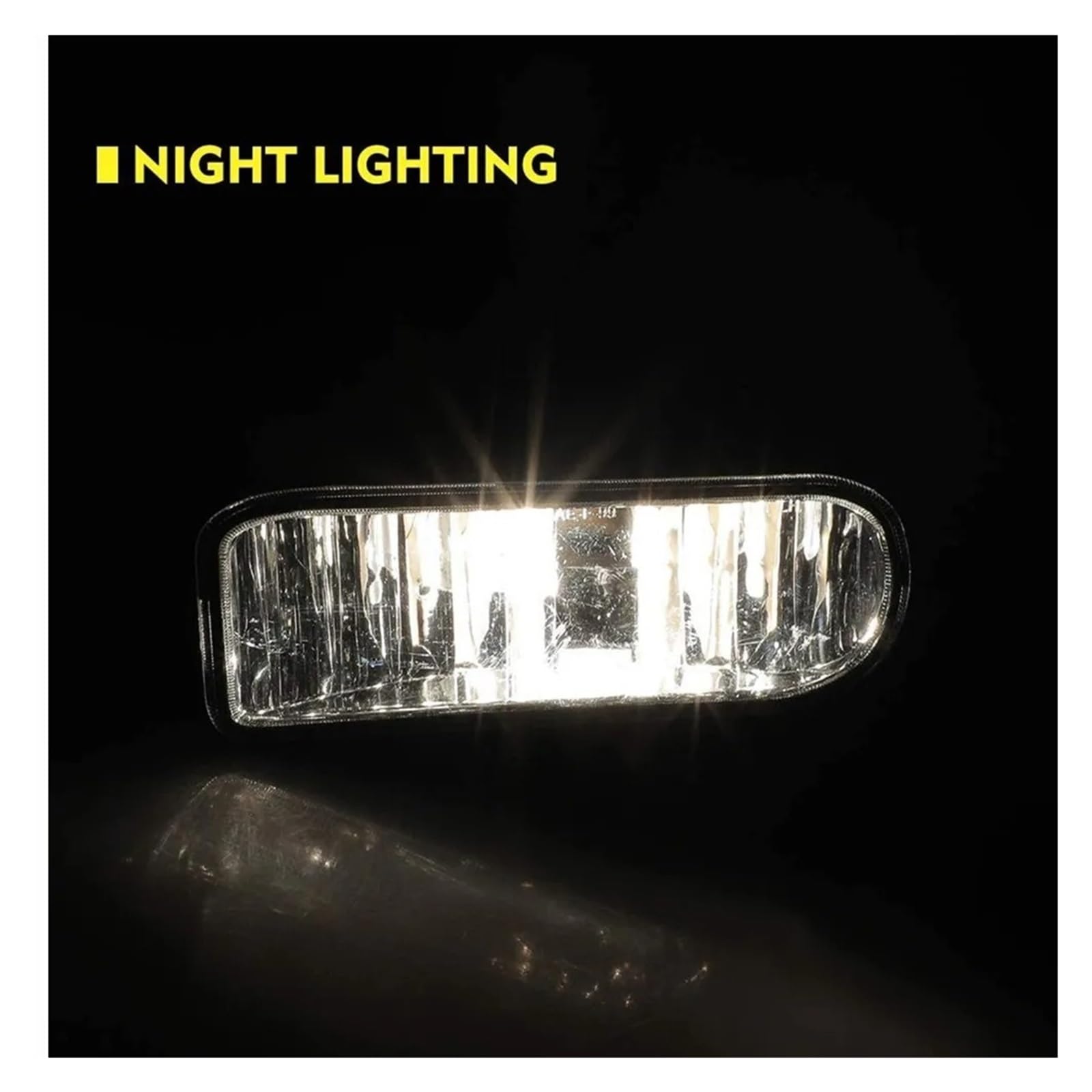 Fendinebbia LED PER CHEVY PER SILVERADO 2000-2006 PER SUBURBAN PER TAHOE 1999-2002 PARAURTI ANTERIORE CON LENTE TRASPARENTE, COPPIA DI FARI FENDINEBBIA