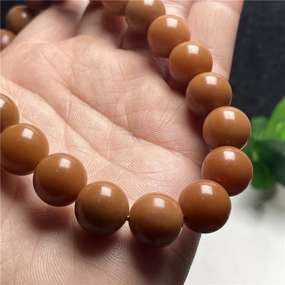 Buddhistisches Gebetsperlen-Armband, Perlenarmband, Gebetsperlen, 12 mm natürlicher verwitterter Bodhi-Hand-Rosenkranz, zarte Buddha-Gebetsperlen mit Buddha-Kopf, Unisex zum Meditieren, Mala