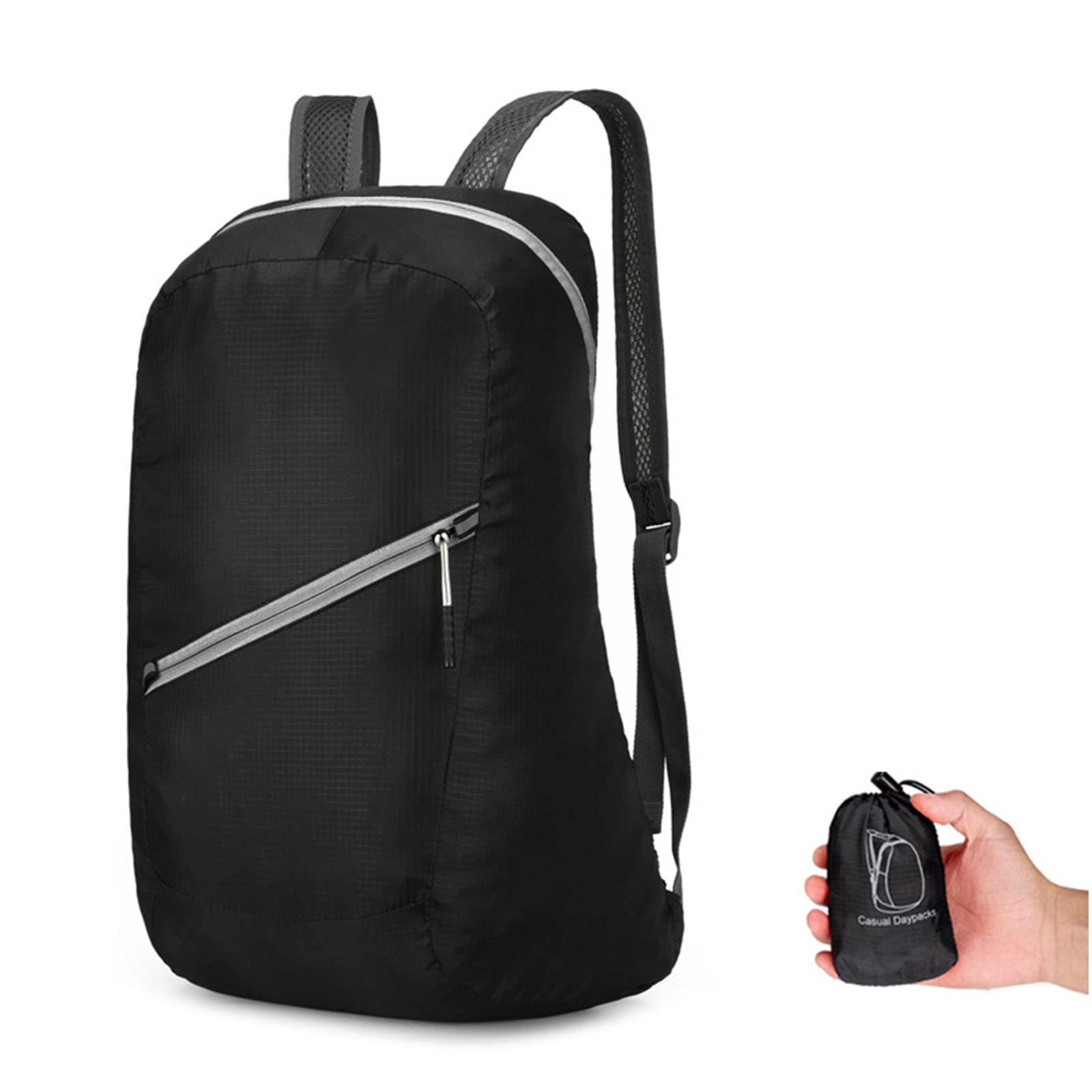 MICFENY Packable Water Resistant Backpack for Travel Camping Outdoor Hiking Daypack