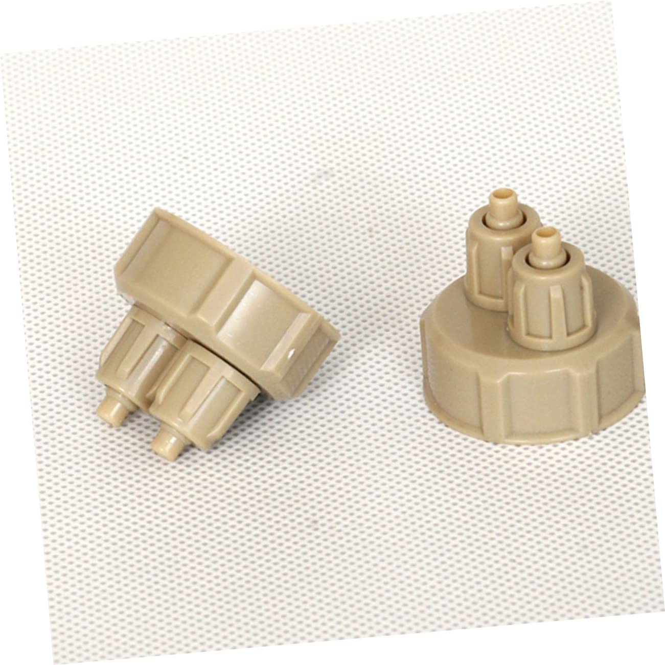 Hohopeti CO2-Flaschenverschlüsse Für DIY-Aquarium – 3-teiliges Set, Passend Für PET-Flaschen, Inklusive Kappen Für CO2-Reaktoren