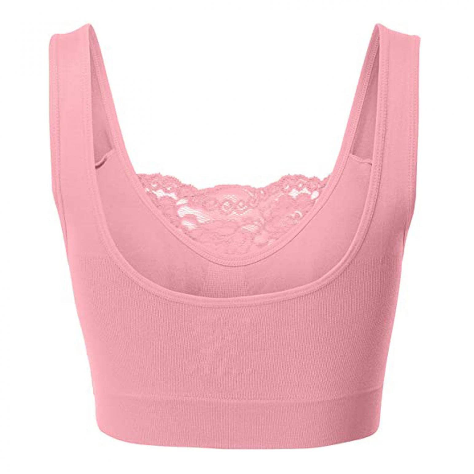 Reggiseno Con Fibbia Anteriore E Copertura Totale - Comodo E Traspirante - Push Up