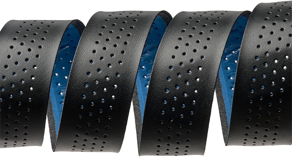 Microfiber Waterproof Bar Tape Black for Road Bikes