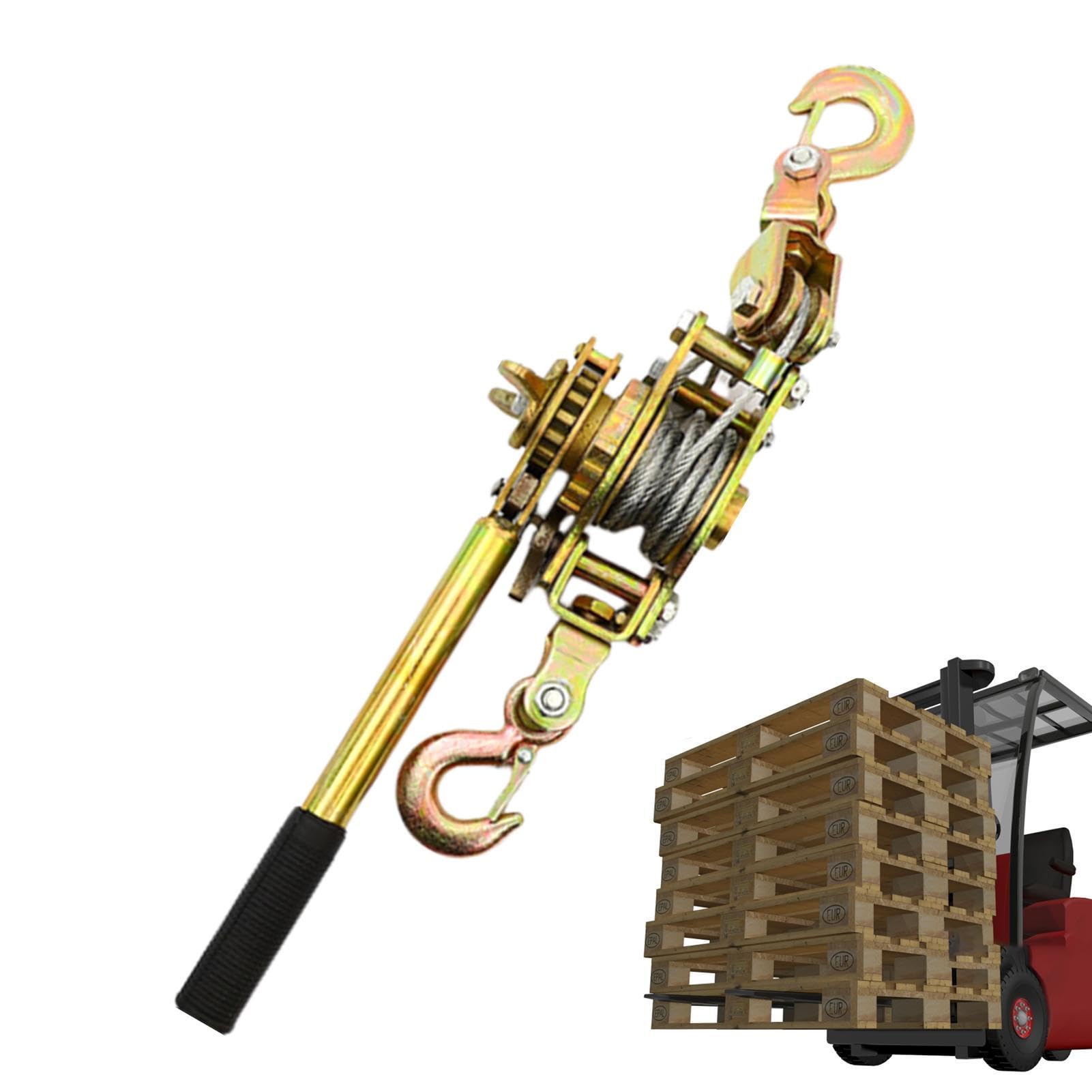 Tenditore Per Filo Da Recinzione - Tenditore Per Fune, Tenditore A Cricchetto Manuale | Puleggia A Cricchetto Con Ingranaggi Rinforzati, Tenditore A Cricchetto, Estrattore Per Fune, Estratto