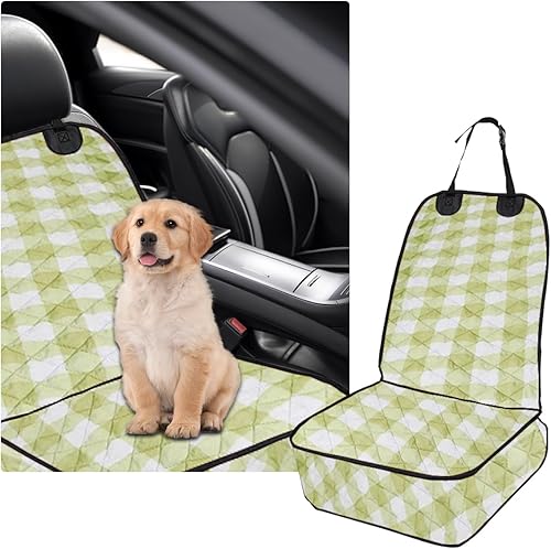 Ziciner Funda para perro para asiento delantero de automóvil, 600D impermeable, protector de asiento contra la piel y la suciedad, funda duradera disponible en Yaxa Venezuela