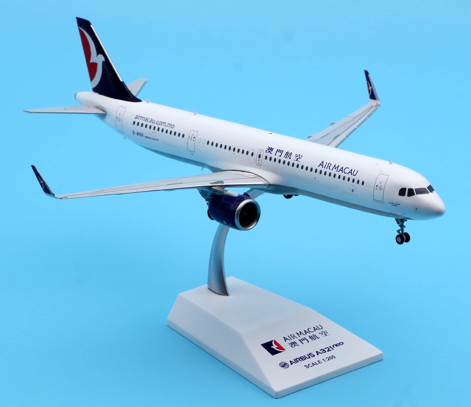 1/200 航空機モデル 2機セット 青・ピンク Amazon.co.jp: Peachオリジナル A320 JA801P 飛行機模型 プレーン