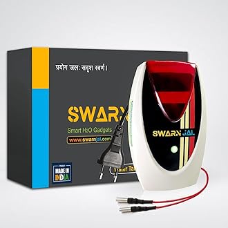 Swarn Jal (Model: A-RI) Electric Liquid Tank Overflow Alarm, AC 220V Powered, Loud Human Voice, Brass Sensors, Shock Proof, 1 Year Complete Guarantee,Magnetic Isolation, Shock-Proof