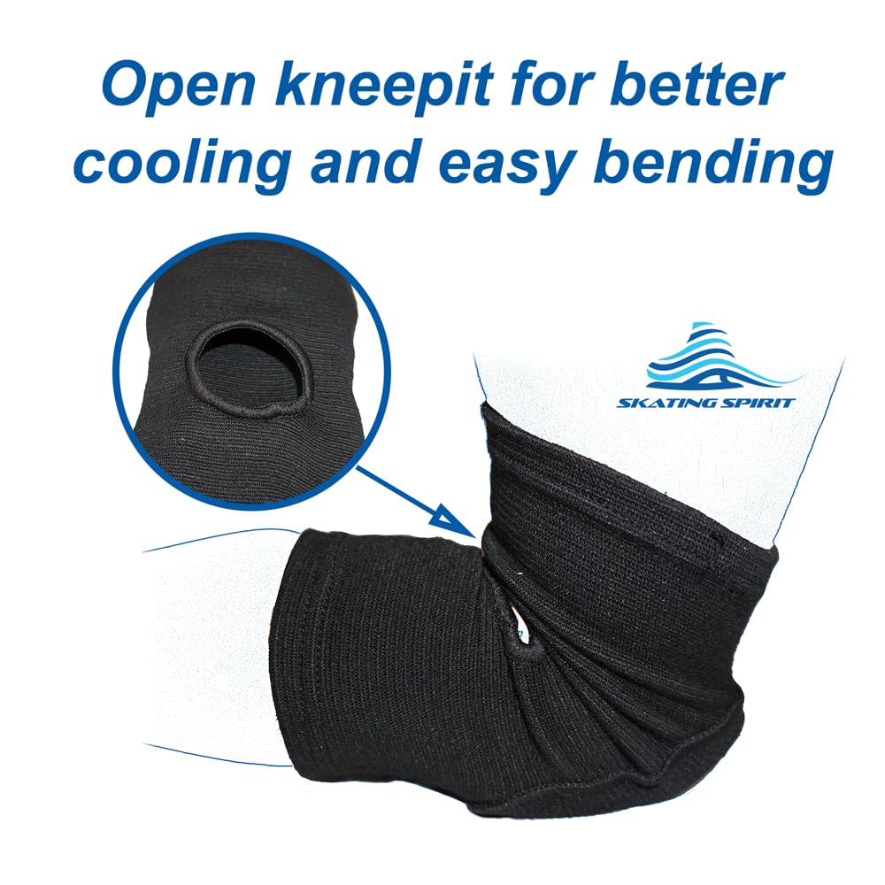 Rodilleras suaves para jóvenes, adultos, antideslizantes, anticolisiones, para bailarines, patinadores, atletas.