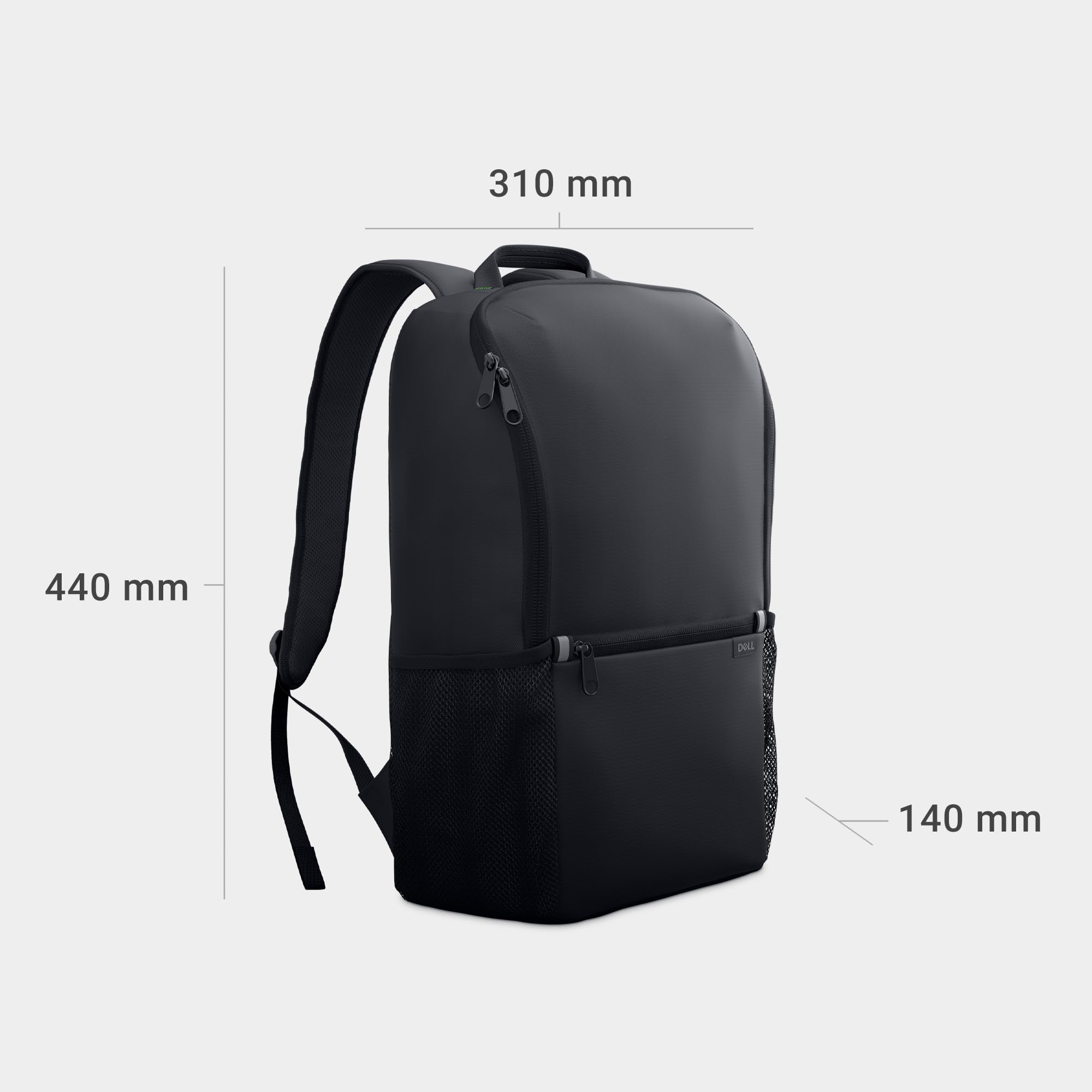 Dell EcoLoop Essential Laptop Backpack CP3724, 16in, 18L, Water Resistant — Amazon image 9