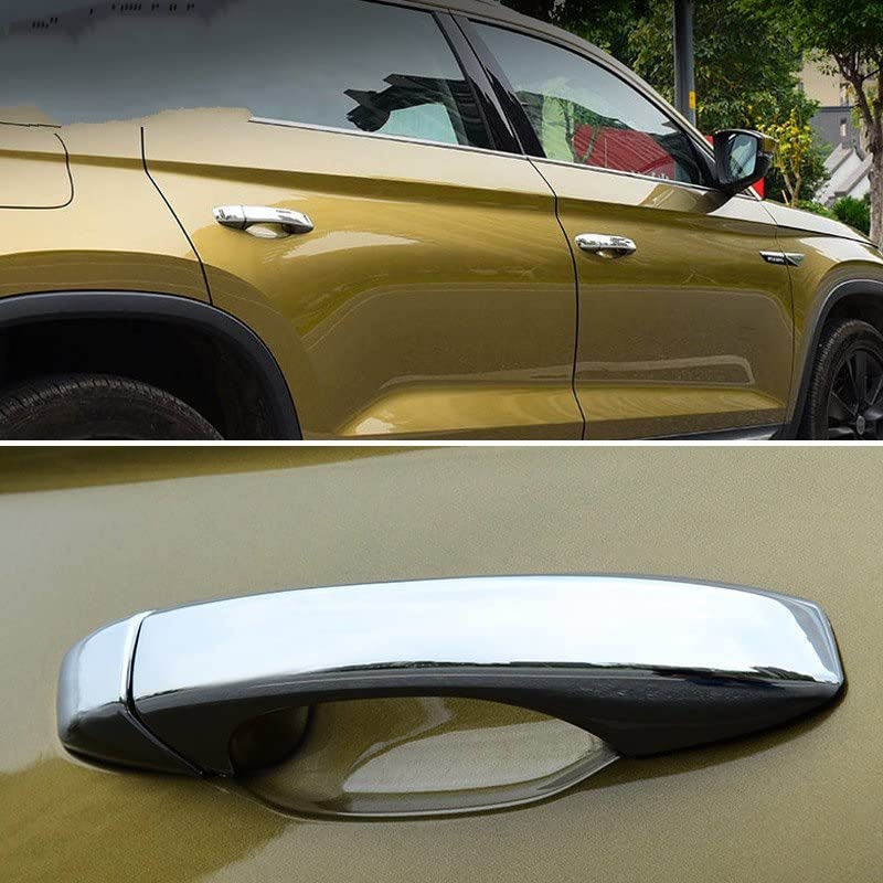 XLUCBS Copritura Serratura Portiera Per MG ZS, GS, HS, EZS, MG5, MG6, MG7 - 4 Pezzi In Acciaio Inossidabile - Foto 10