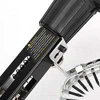 Vista 3 de Adaptador automático de pistola de clavos, cadena de espiga de tornillo automática profesional ajustable para accesorio de taladro eléctrico