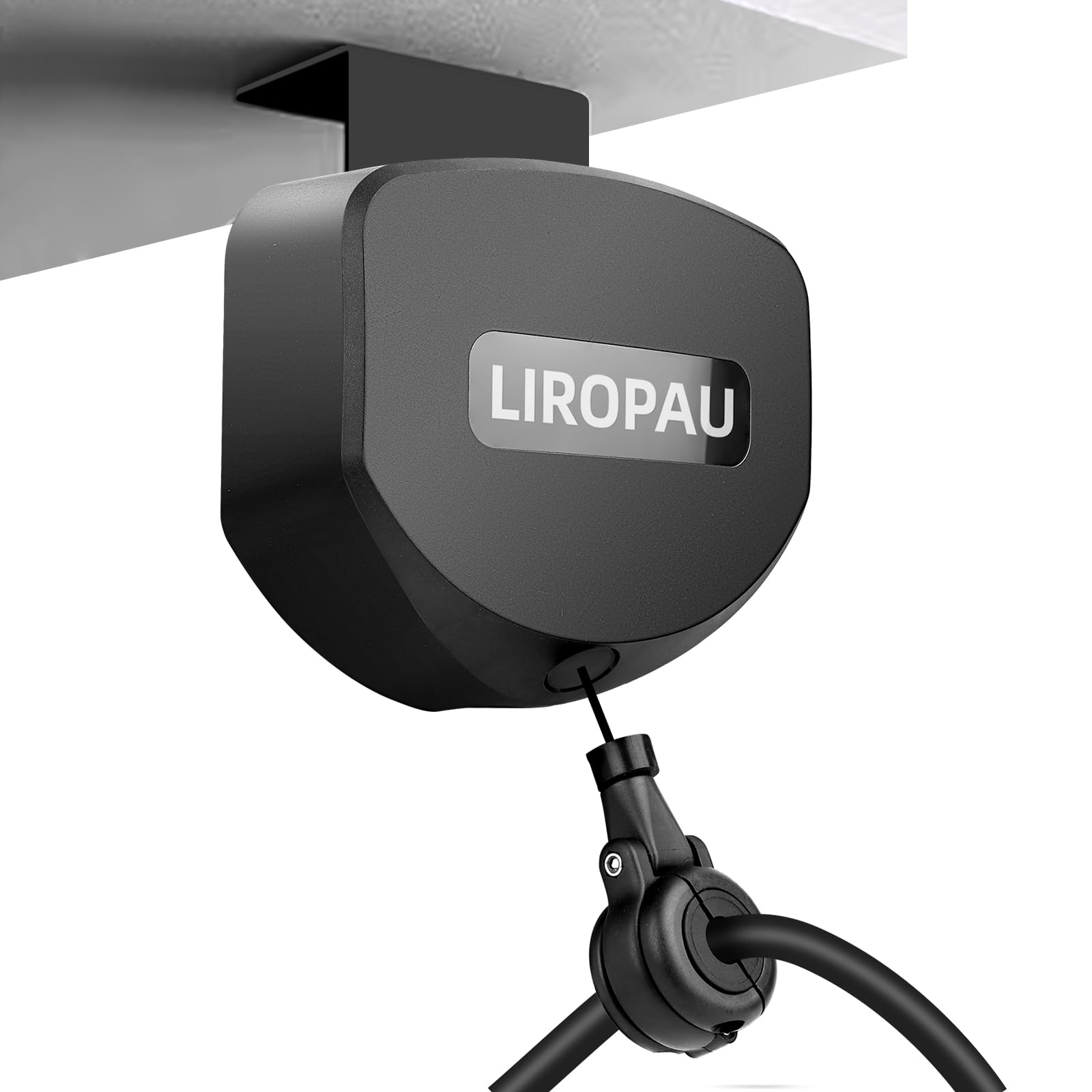 Sostenedor de cable de Wallbox con enrollado automático | Enrollador automático de cable para cables de carga de vehículos eléctricos, Soporte de cable de carga Tipo 2 Tipo 1