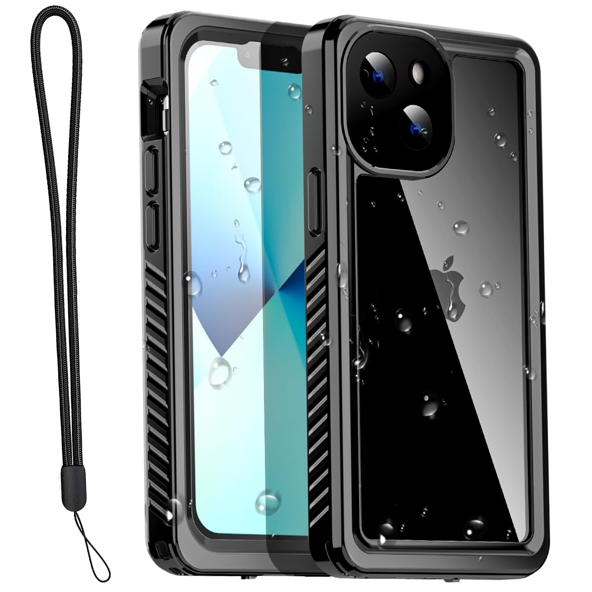 Cover per iPhone 13 Mini Semi-rigida in Silicone con Finitura