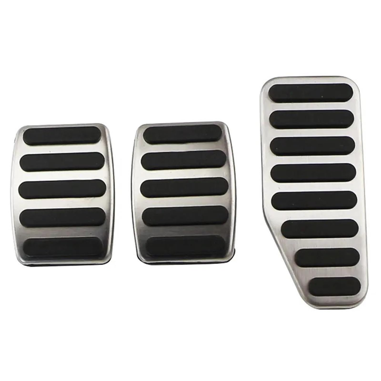 Compatible with Suzuki for Swift Sport Alto Cervo Mode Fronte Mehran Maruti 800 for Vitara Car Foot Pedals Gas Accelerator Brake No Drilling Pedal Fuel Car Pedals Cover (Color : 3 pcs)(3 pcs)