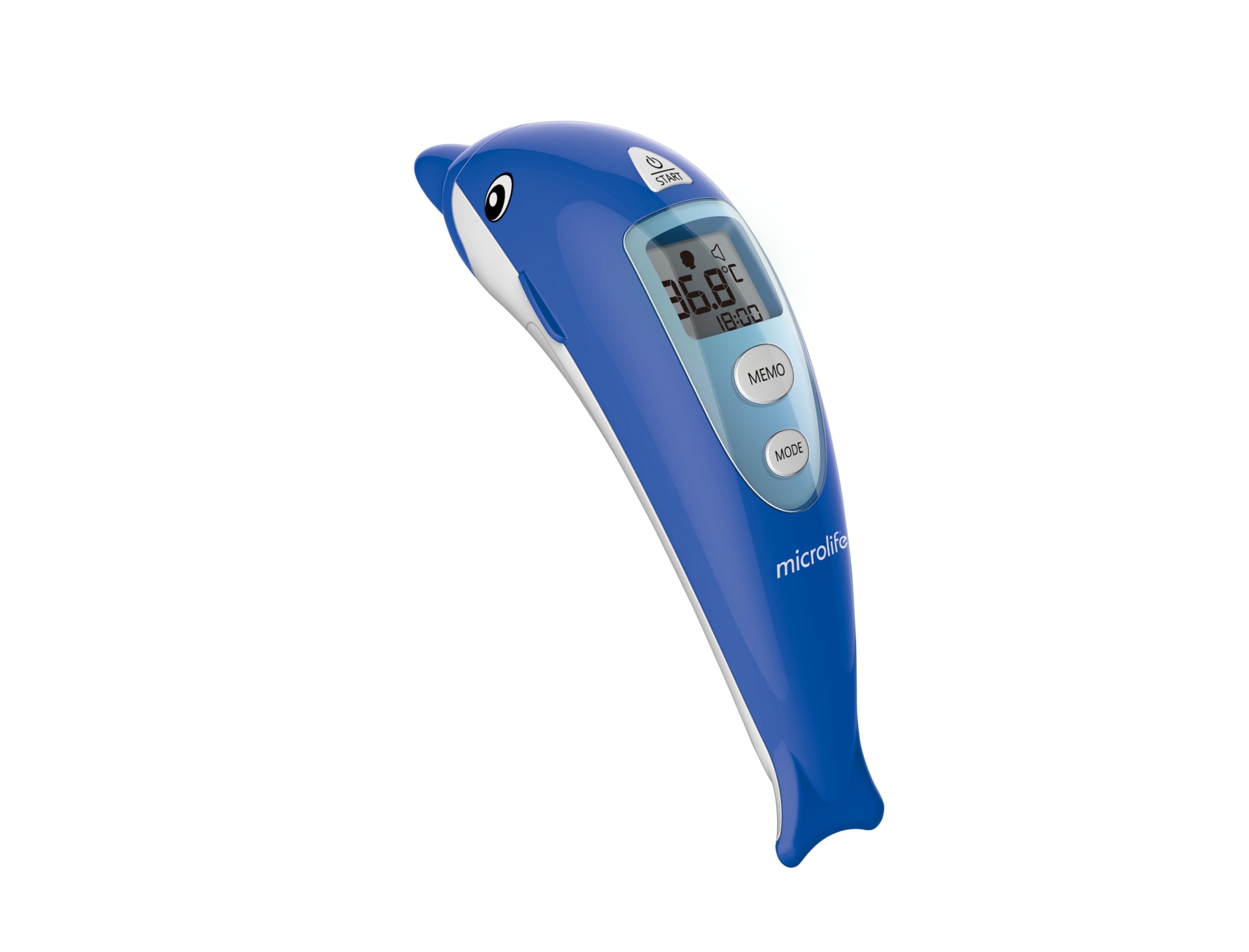 Microlife - Termometro Frontale Senza Contatto Nc 400 - Validato Clinicamente, Guida Luminosa, 3 Modalità (Corpo/Oggetto/Ambiente), Design Per Bambini, Alta Precisione, Garanzia 5 Anni-image