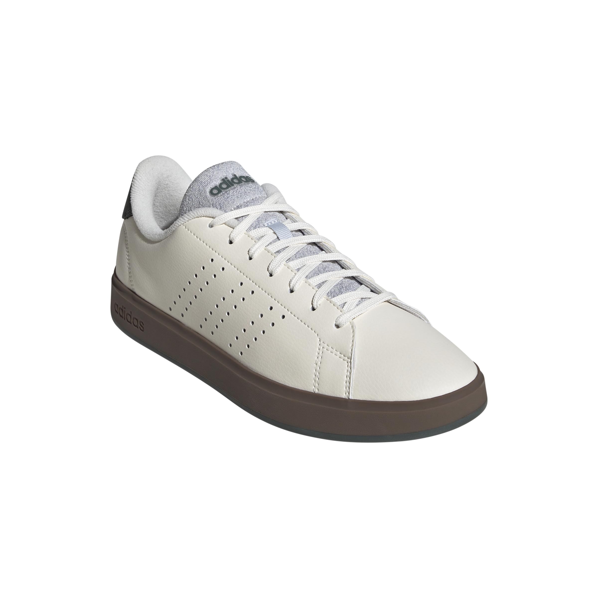 adidas Herren Advantage 2.0 Schuhe, Chalk White Ivy Halo Blue, 43 1/3 EU
