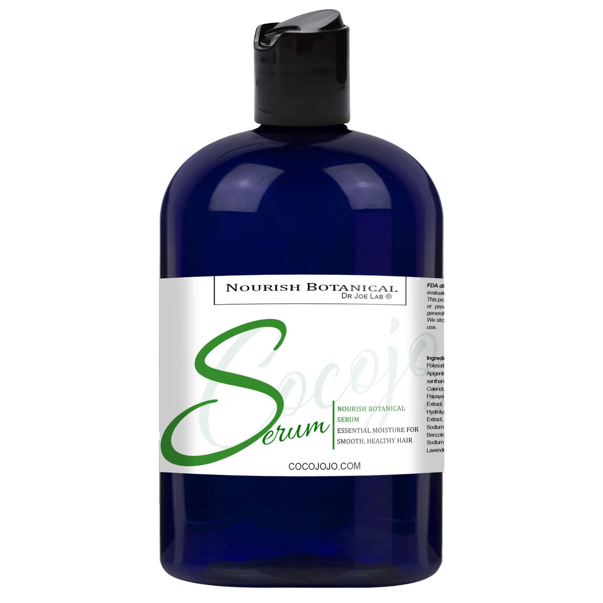 Dr Joe Lab Nourish Botanical Hair Serum - Moisturizing Hair Serum - 16 oz - A Hydrating, Deep Conditioning, Anti-Frizz, Sleek & Shine Serum for Dry, Hard-to-Manage Hair