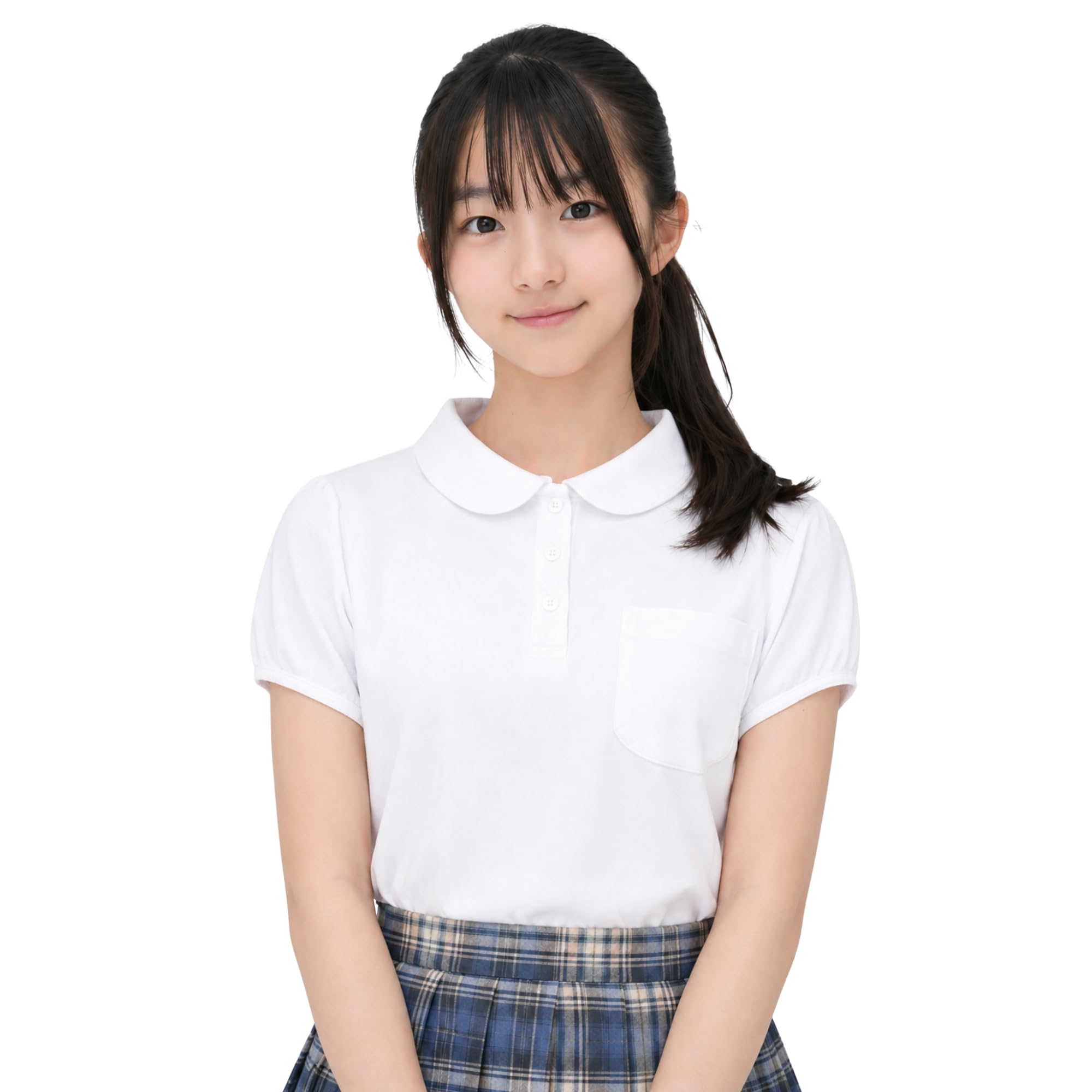 品川照英高等学校 BEAMS SCHOOL 女子半袖ポロシャツ L サイズ2着 BEAMS SCHOOL（ビームススクール） ポロシャツ 「BEAMS SCHOOL