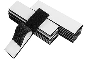 1x4 inch Hook and Loop Strips with Adhesive