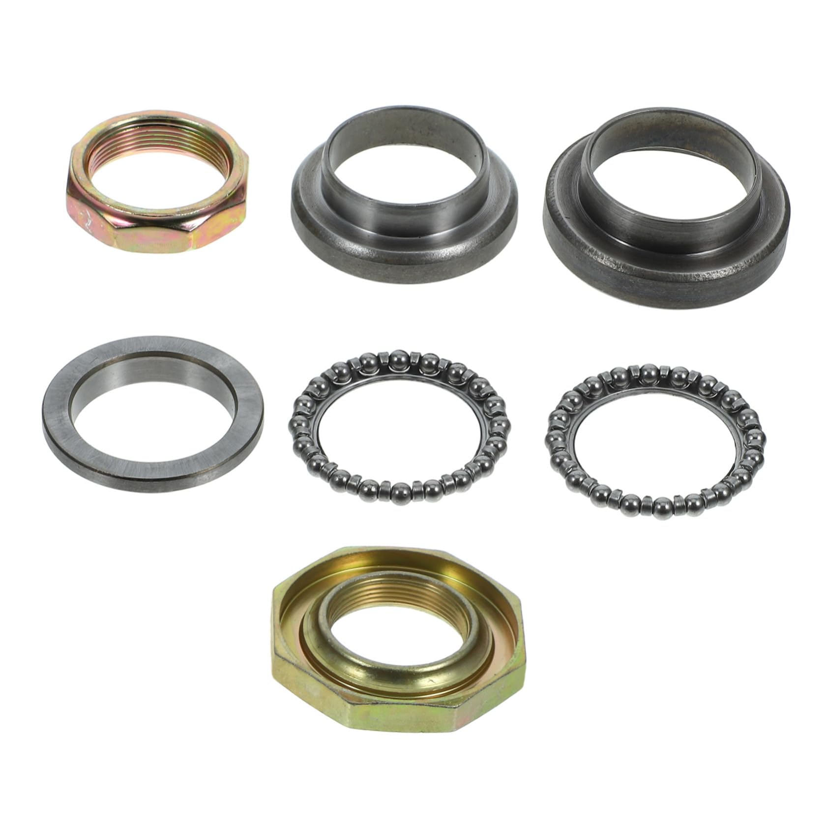 Cabilock Directioner Bearing Kit Iron Scooter Fork Neck and Steering Stem Bearings