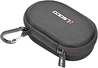 Vista 4 de RLSOCO Estuche de transporte para Logitech Pebble Mouse 2 M350s Slim/POP/Pebble Bluetooth Ratón inalámbrico con llavero (negro)