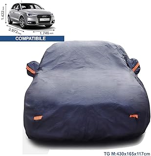 TELO COPRI AUTO COPRIAUTO FELPATO IMPERMEABILE