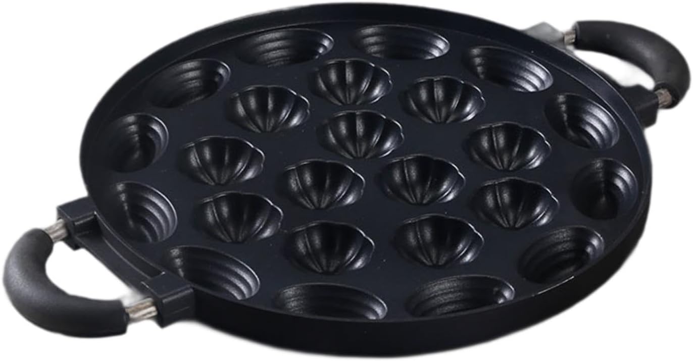 Donuts Maker Pan Donut Baking Plate Versatile Ball Takoyaki Pan Cake Model Plates Desserts Snack Brunches Breakfast, 24 Holes