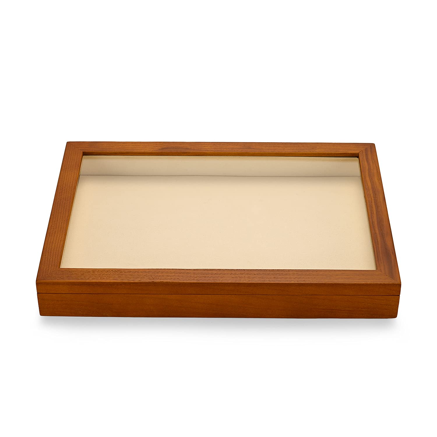 HVMBEUGOS Wooden Jewellery Box Jewellery Storage Box Jewellery Storage Case Jewelry Box for Necklaces Earrings Rings Bracelets