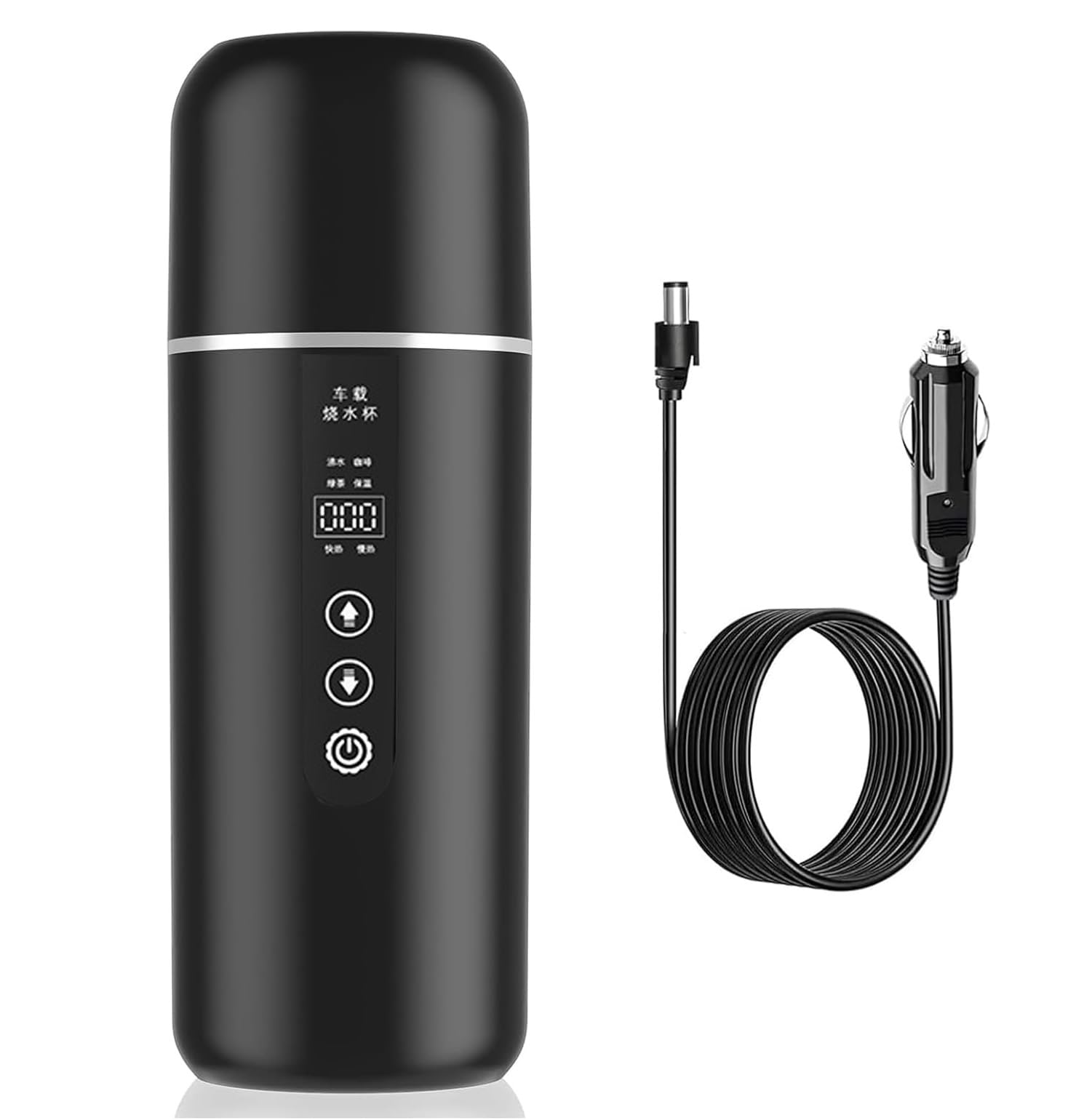 Amazon.co.jp: 車載電気ケトル 500ML ポータブル電気ケトルスマート