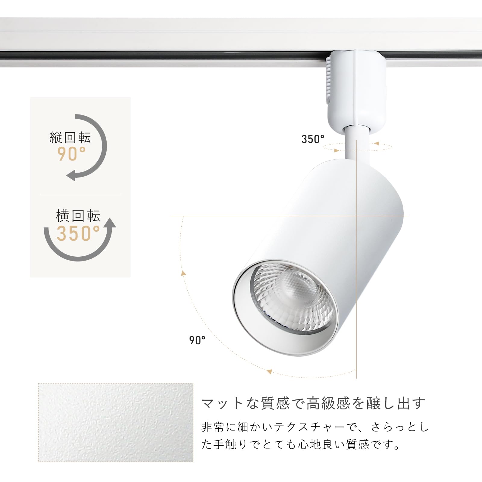 Amazon.co.jp : 共同照明 ダクトレール用スポットライト 100W形相当 調