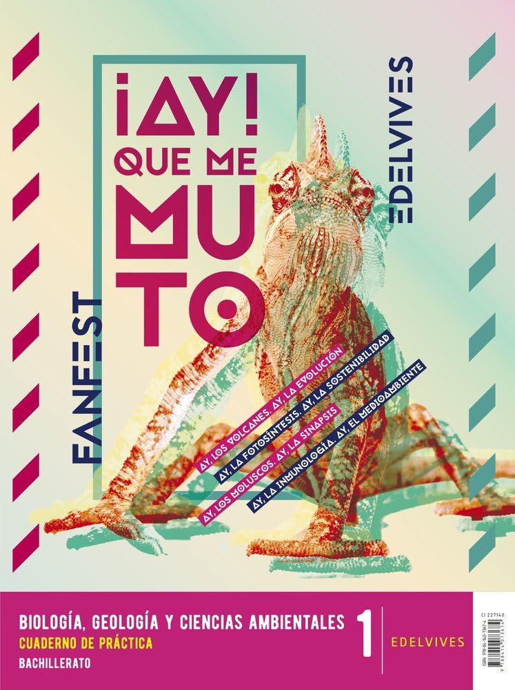 Proyecto: Fanfest 2026. Biología, Geología y Ciencias Ambientales 1 Bachillerato. Libro del alumno + Cuaderno de práctica