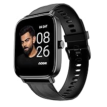 Noise Newly Launched Quad Call 1.81″ Display, Bluetooth Calling Smart Watch, AI Voice Assistance, 160+Hrs Battery Life, Metallic Build, in-Built Games, 100 Sports Modes, 100+ Watch Faces (Jet Black)