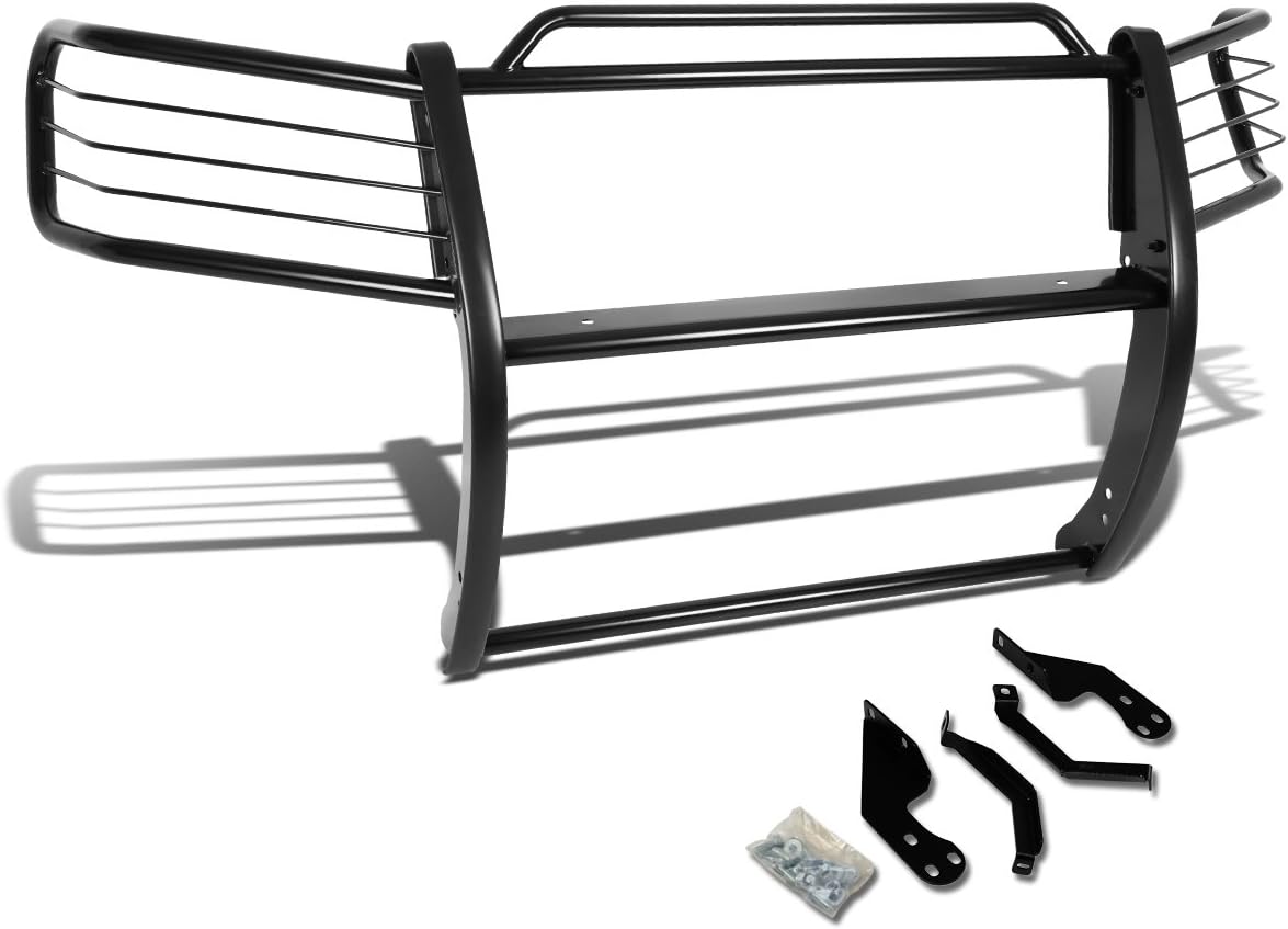 DNA Motoring GRILL-G-053-BK Front Bumper Brush Grille Guard,Black