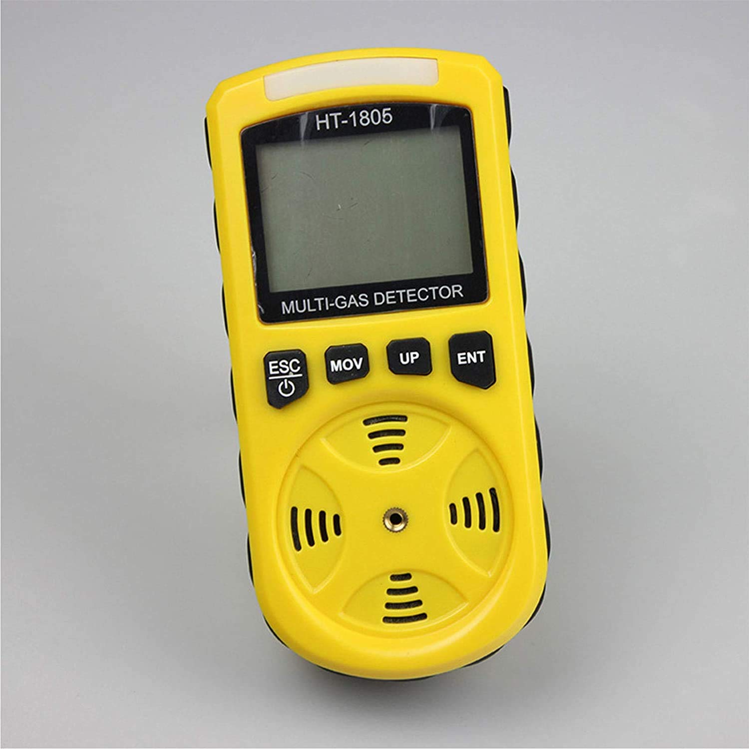 WJJ Detector de Gas Detector de Fugas de Gas-4 en 1 Oxygen O2 H2S Monóxido de Carbono CO Analizador de Gas inflamable Monitor Advertir