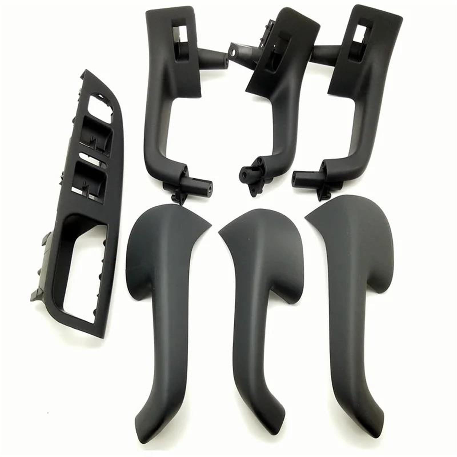 Blnetu 7Pcs For Vw For Golf 5 Gti Mk5 For Jetta Mk5 Car Interior Door Handle Grab Cover Accessories Interior Door Handle