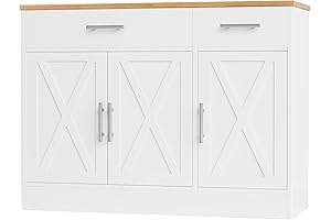 Modern Farmhouse Sideboard Buffet with Ample Storage
