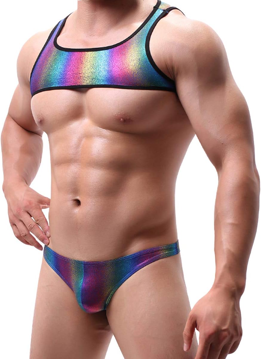 Men's Underwear G-String Thongs Bulge Pouch Low Rise Jockstrap T-Back Strings