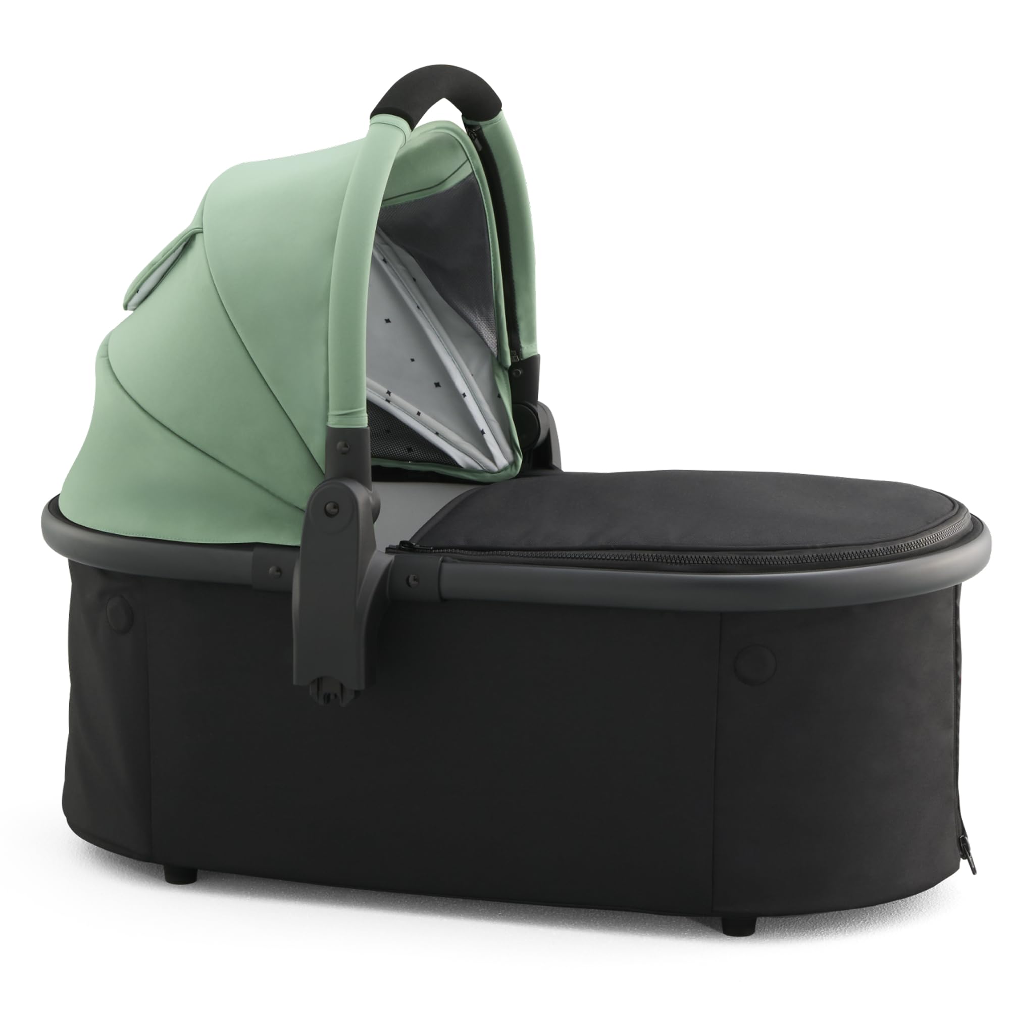 Mockingbird Bassinet - Compatible Single and Single-to-Double Strollers - Newborn Lie-Flat and Overnight Sleep Solution - Mattress, Sheet Included -