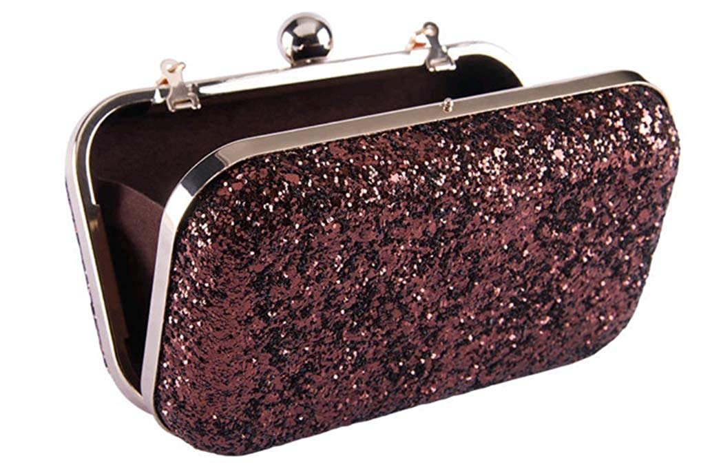 TOOBA Women's Grapes Work Box Clutch Glittering Copper 1