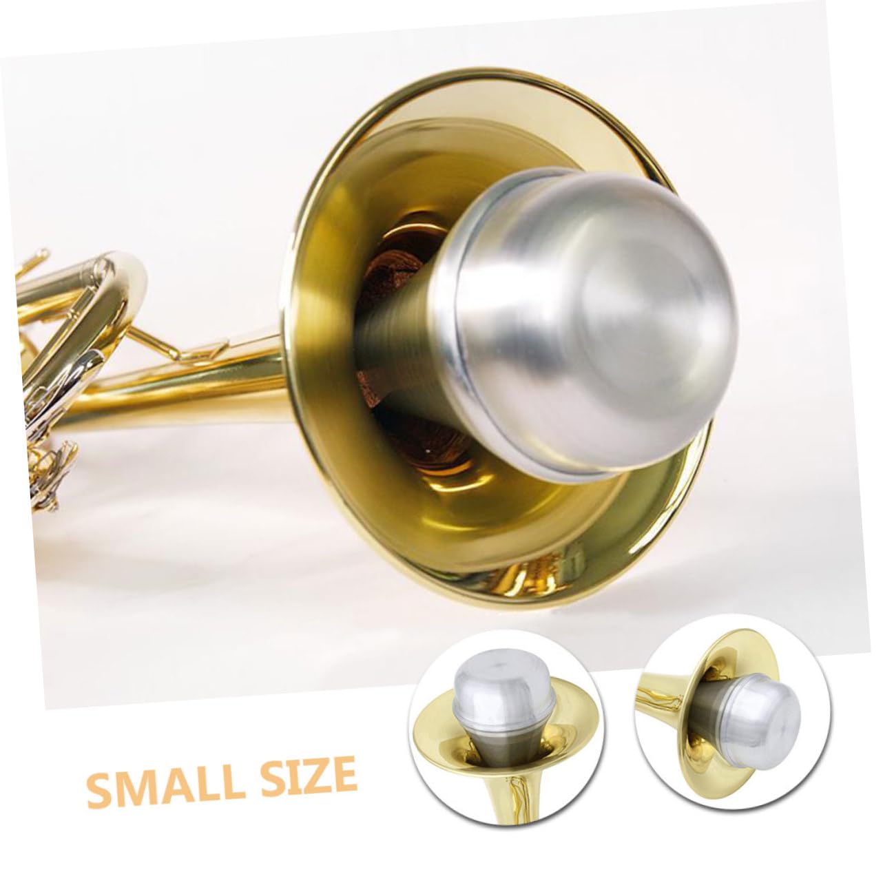 BESTonZON 2pezzi Sordina Per Tromba e Sughero Leggera e Facile Da Installare Perfetta Per Pratica Silenziosa e Performance Accessorio Per Musicisti
