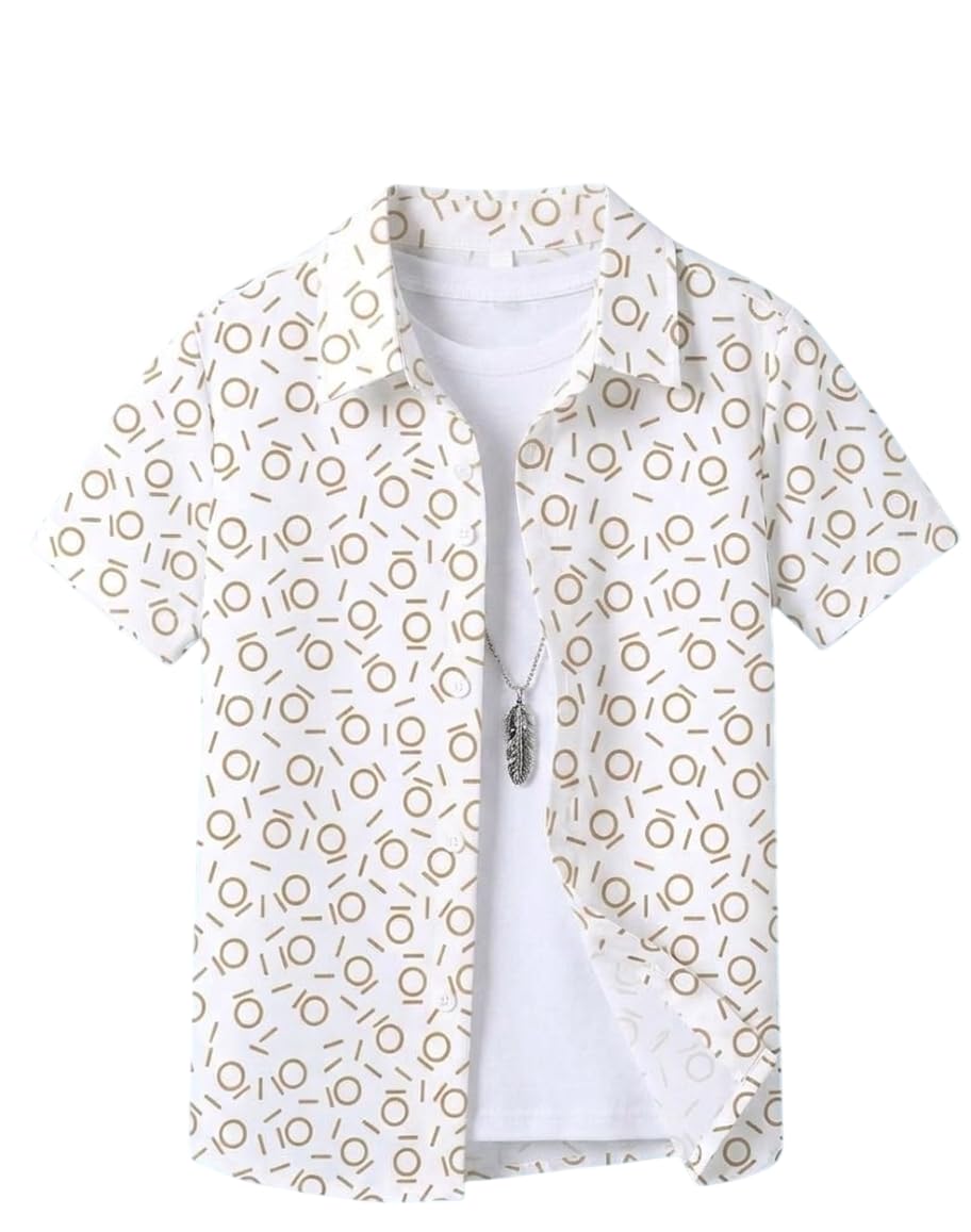 Tagas Boys' Shirt ||Cloth for boy and Kids||Casual Vacation Shirt||Half SleeveShirt||Running wear for boy|