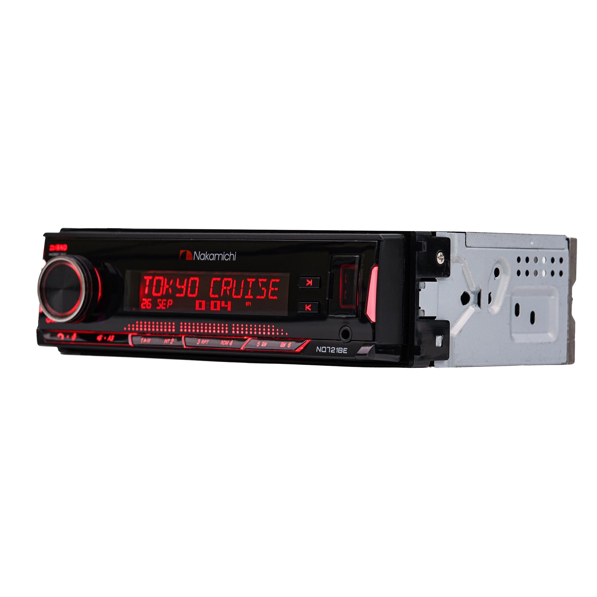 Amazon.com: Nakamichi NQ721BE Single-Din in-Dash Mechless Digital