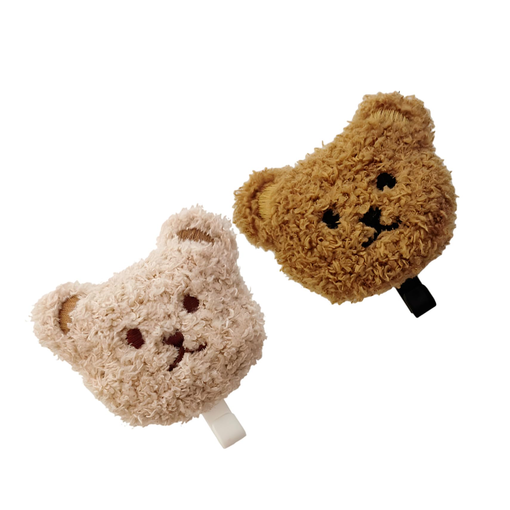 Ganci Adesivi da Parete a Forma di Orso di Peluche, Set 2 Pezzi, Ganci Portaoggetti Autoadesivi per Chiavi, Cappotti e Borse, per Bagno, Cucina e Camera da Letto