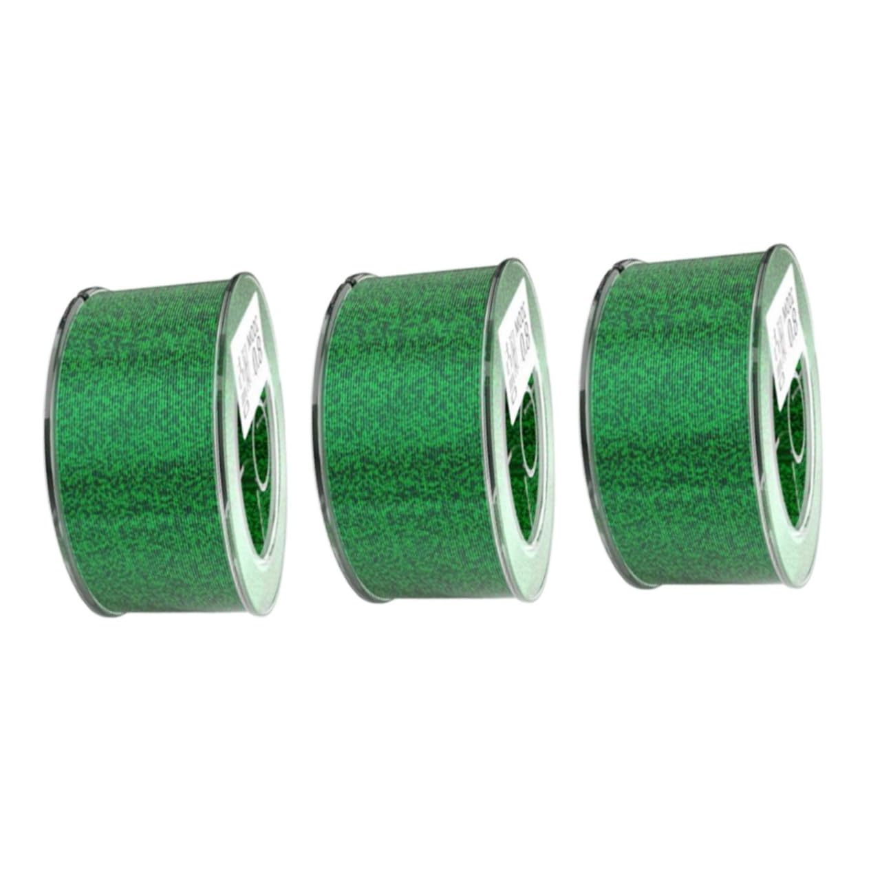 BESPORTBLE 3pièces Fil De Monofilament Invisible Ligne Camouflage Nylon Vert Haute Résistance Fil à Pois pour Carnassiers