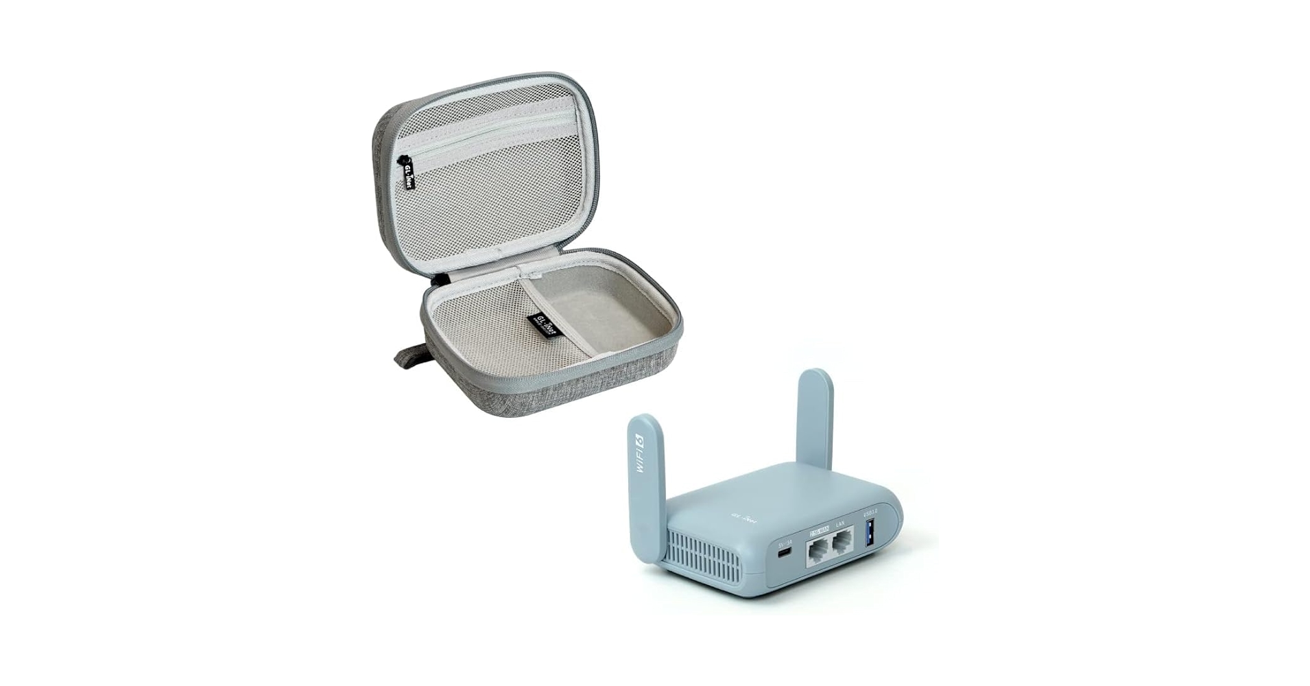 GL.iNet GL-MT3000 トラベルルーター Beryl AX GL.iNet GL-MT3000 Pocket-Sized Wi-Fi 6 Gigabit Router