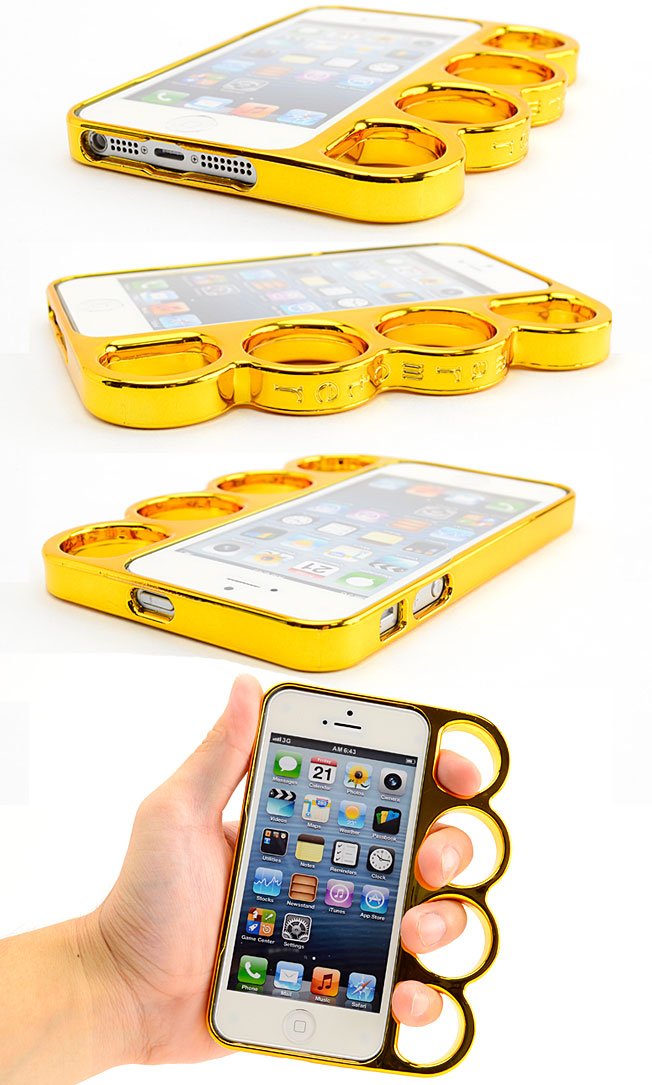 Amazon.co.jp: iPhone5/iPhone5s ケース カバー メタル バンパー