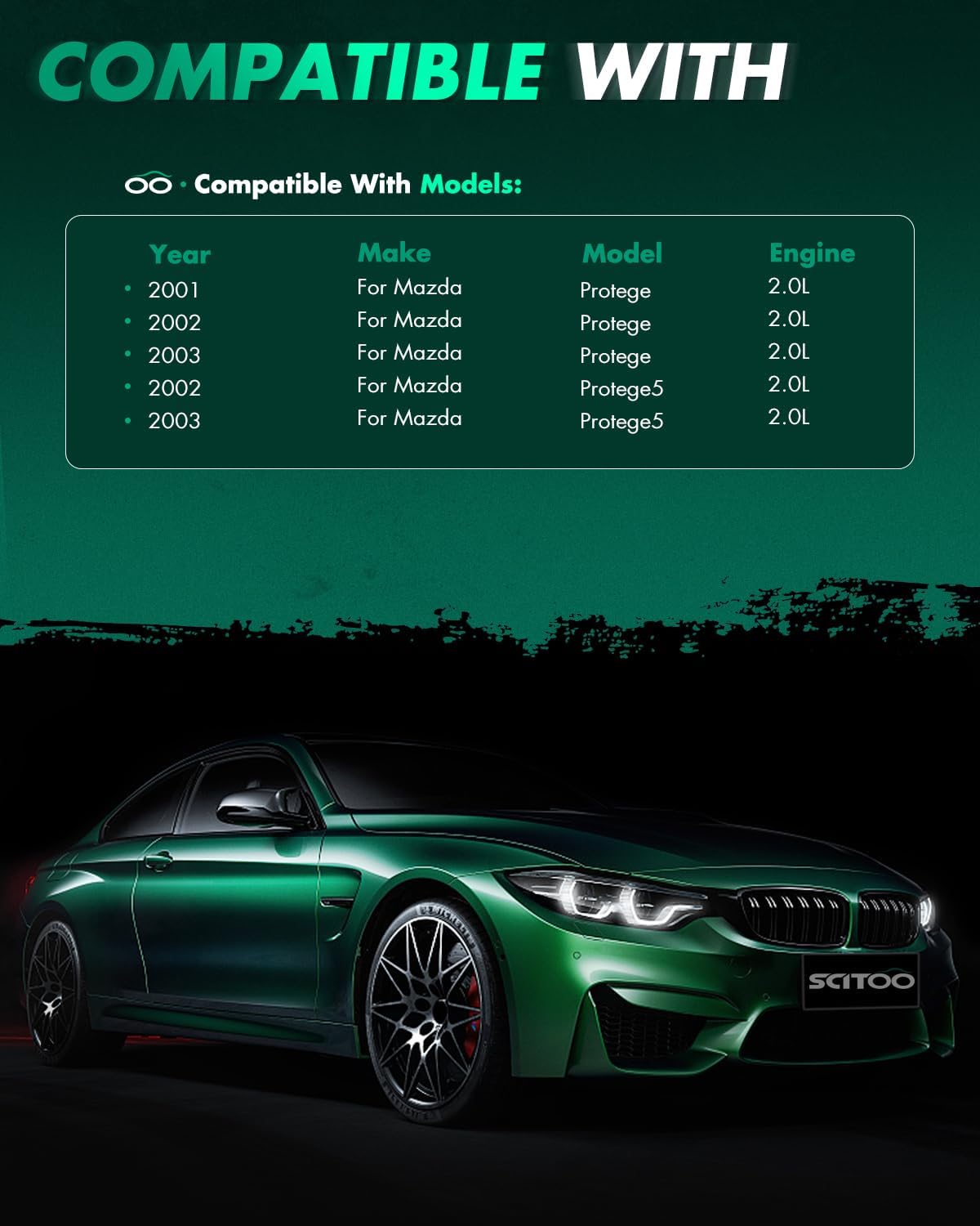 SCITOO 2 ignition coils wilth 4 iridium Spark Plugs,for Oldsmobile Bravada 4.2L 2002-2004,for Isuzu i-370 3.7L 2007-2008,for i-350 3.5L 2006 UF303 UF-303 C1395 5c1392