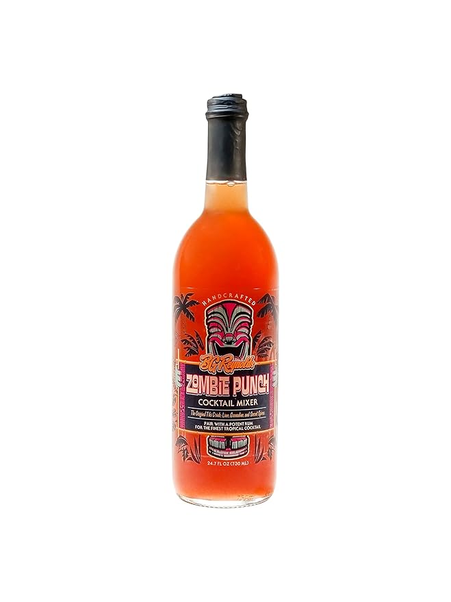 BG Reynolds Natural Tiki Cocktail Mixer, Zombie Punch